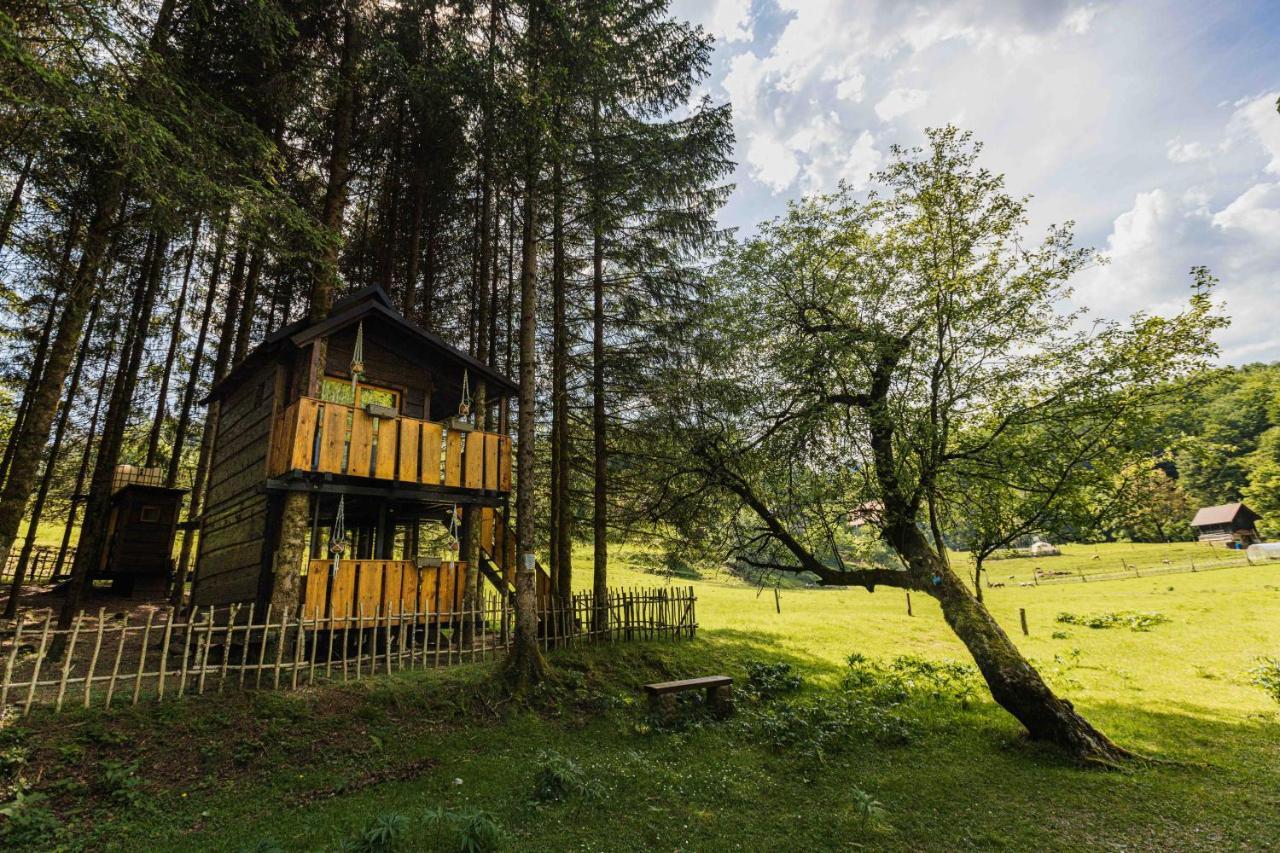 Treehouse Kupari Nacionalni Park Risnjak Cabar Kültér fotó